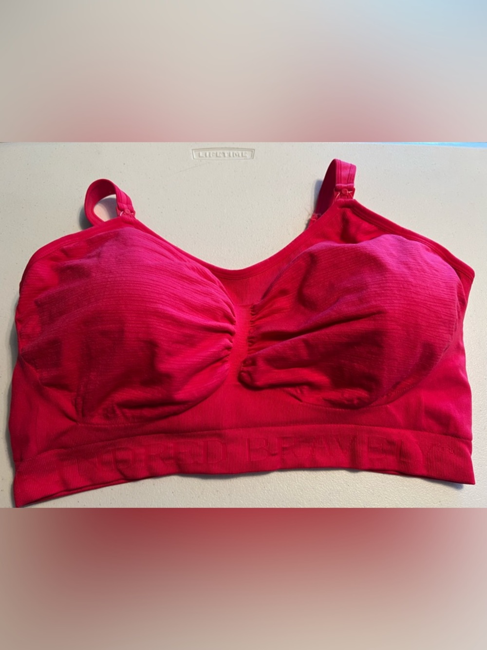 Kindred BraveySeamless Support Wireless Bra - Hot Pink